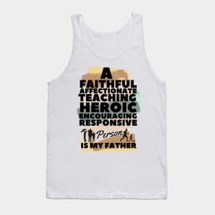 Father's Day Special Design Tank Top